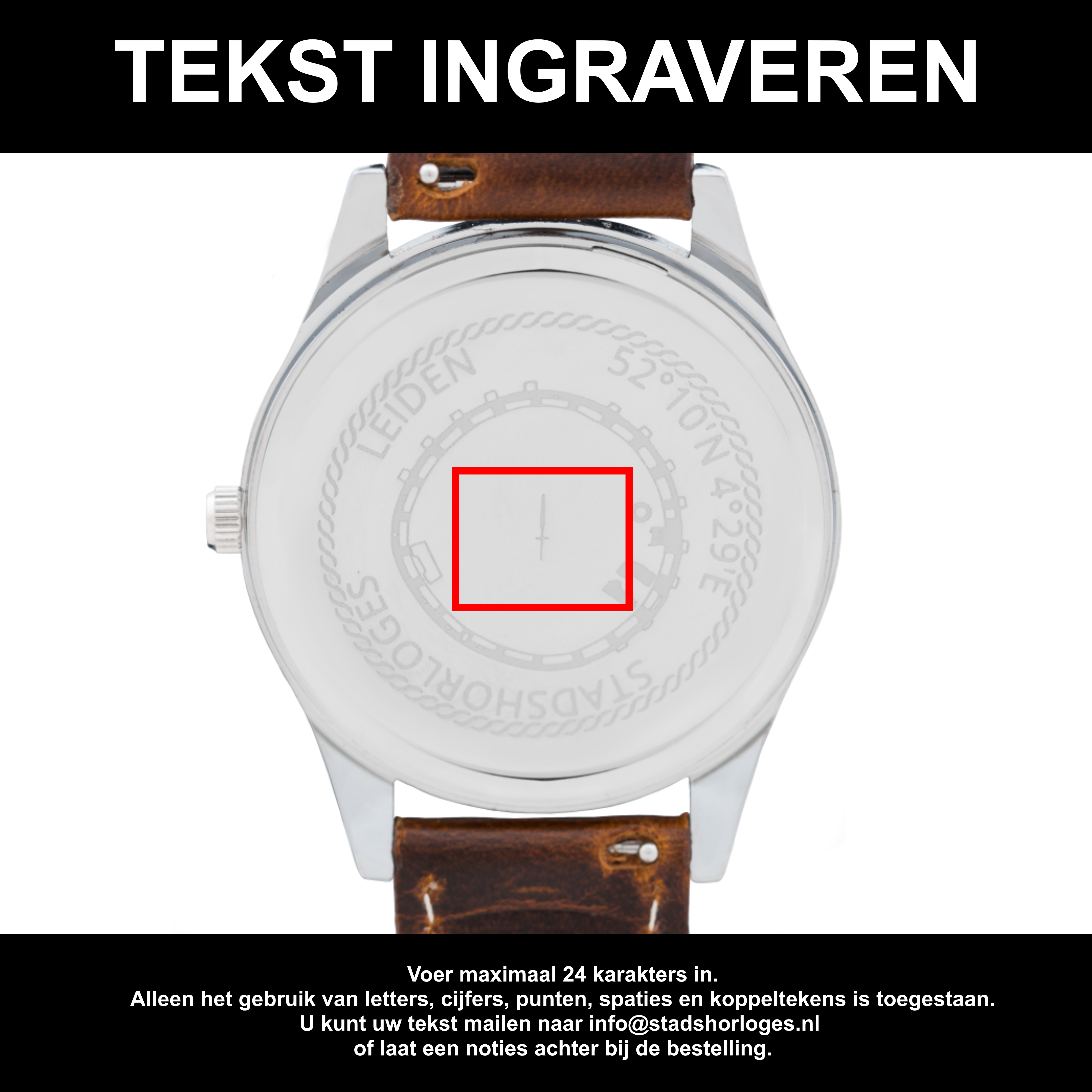 Tekst ingraveren